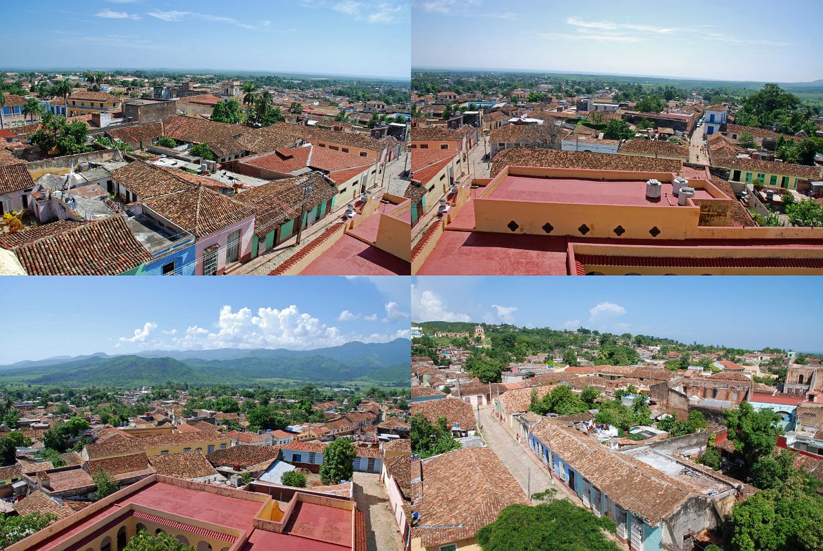 37 Cuba - Trinidad - Museo Nacional de la Lucha Contra Bandidos - Views Of Trinidad from the bell tower